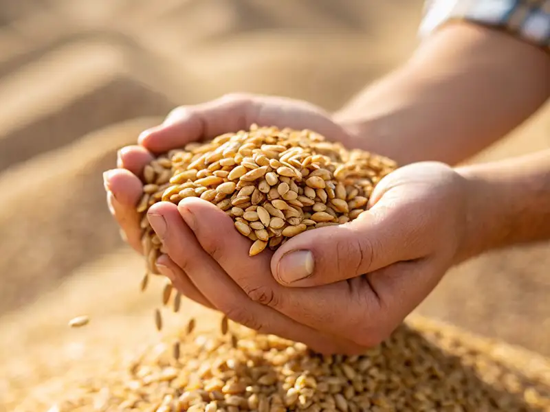 The Saratov region leads in grain harvest in the Volga Federal District