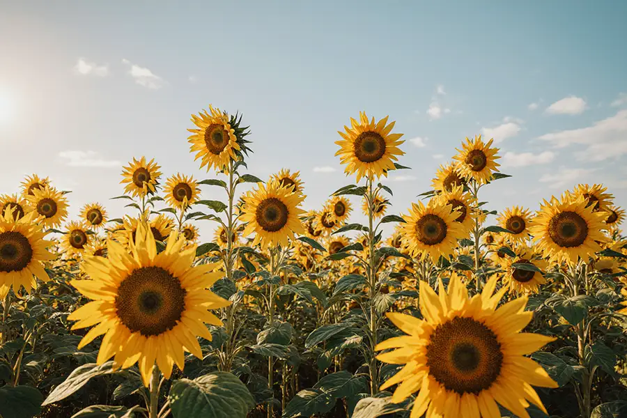 Saratov farmers harvested a million hectares of sunflowers