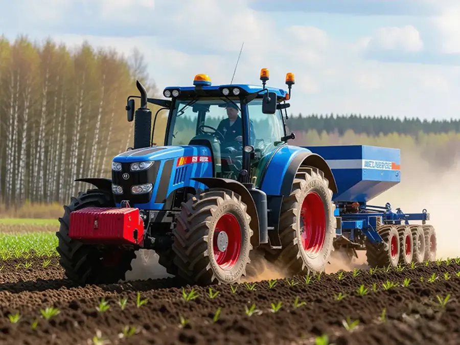 Ten districts of the Saratov region began sowing early spring crops